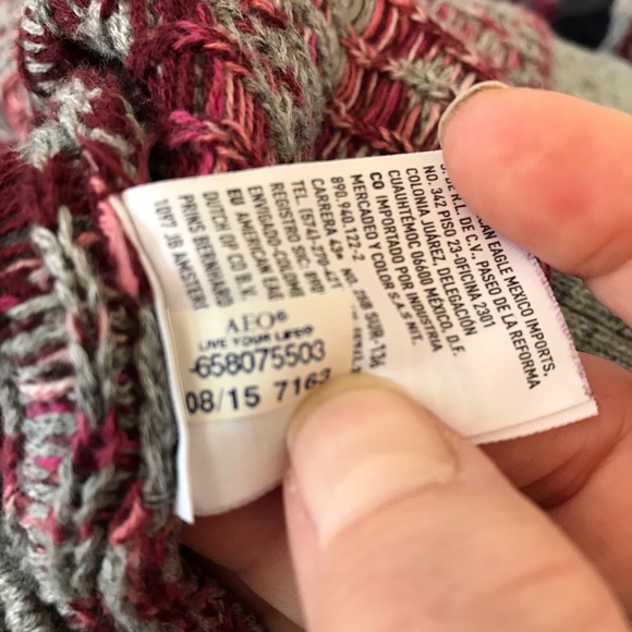 American Eagle outfitters oversized 100% cotton hooded sweater - Picture 6 of 6